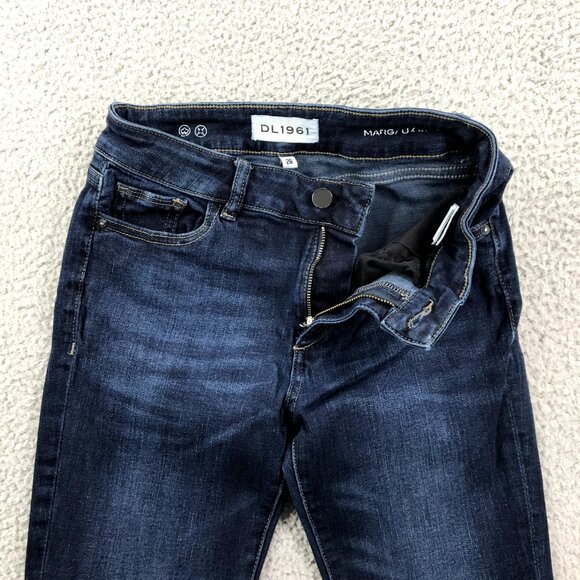 DL1961 Women's Size 26 Margaux Instasculpt Stretch Denim Ankle Skinny Jeans - Picture 7 of 16